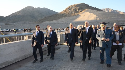 Azərbaycan məmurları Zəngəzur dəhlizində - FOTO