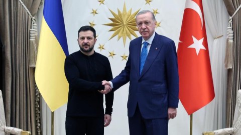 Zelenski&nbsp;Ankaraya gedir - 1 il ərzində üçüncü GÖRÜŞ