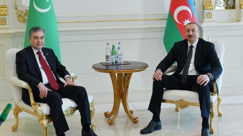 Berdiməhəmmədov İlham Əliyevi Türkmənistana&nbsp;dəvət etdi