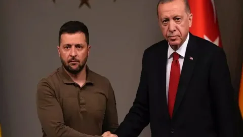 Ərdoğan-Zelenski görüşü BAŞLAYIB