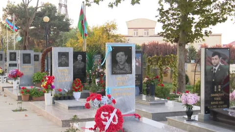 Azərbaycanda iki şəhidin məzarı qarət edildi - GÖRÜNTÜ
