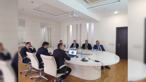 İpoteka və Kredit Zəmanət Fondunda ekspertlərlə görüş keçirildi