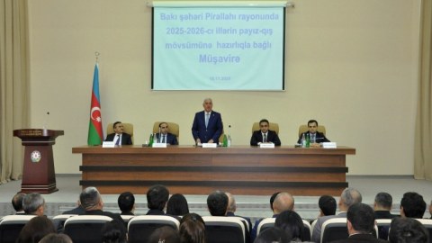 Üç rayonda müşavirə - qarlı havaya hazırlıq gedir
