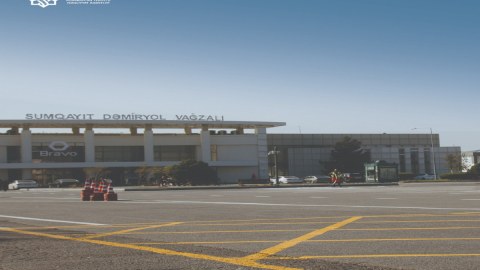 Sumqayıtda yeni nəqliyyat mübadilə mərkəzi yaradıldı - FOTOLAR