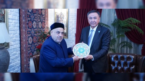 TDT Baş katibi&nbsp;Allahşükür Paşazadə ilə görüşdü