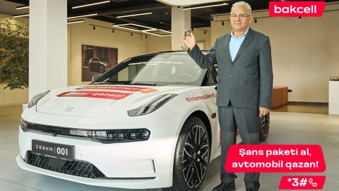 &ldquo;Bakcell&rdquo;in lotereyasında 7-ci lüks avtomobil uduldu&nbsp;- Fotolar