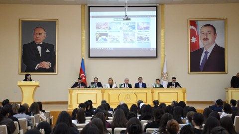 Gəncə Dövlət Universitetin elmi-praktiki konfrans keçirilib - FOTO