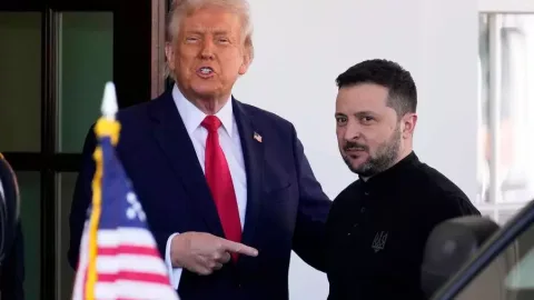 Tramp Kiyevə vaxt qoydu: 27 noyabradək!