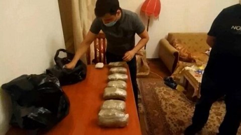 Bakıda keçmiş məhkumdan 10 kq narkotik aşkarlandı