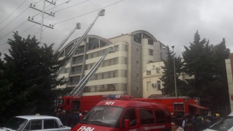 "AFEN Plaza"dakı partlayışın səbəbləri ARAŞDIRILIR