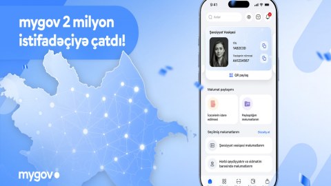&ldquo;mygov&rdquo; platformasından istifadə edən vətəndaşların sayı 2 milyonu ötüb