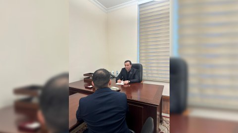 Mahir Süleymanlı Milli Məclisdə vətəndaşlarla görüşdü - FOTO
