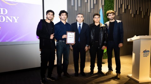 BMU tələbələrinin startap layihəsi&nbsp;3-cü yerin qalibi olub - FOTO