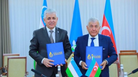 Daşkənddə BMU ilə TIIAME arasında memorandum&nbsp;imzalanıb - FOTO