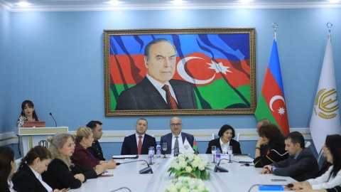 Gəncə Dövlət Universitetin&nbsp;dəyirmi masa - FOTO