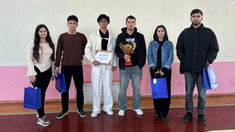 Gəncə Dövlət Universitetinin komandası qalib gəldi - FOTO