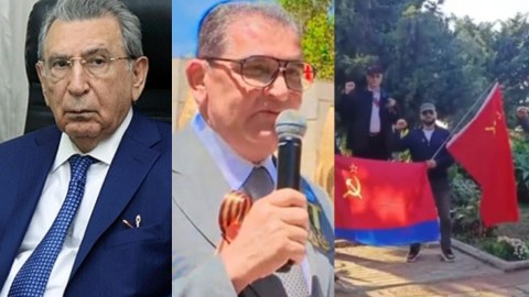 Hər kəsi maraqlandıran sual - SSRİ bayrağı qaldıranlar Mehdiyevin adamlarıdır?
