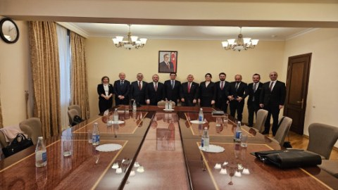 Türkiyə&nbsp;nümayəndələri Hikmət Hacıyevlə görüşdü
