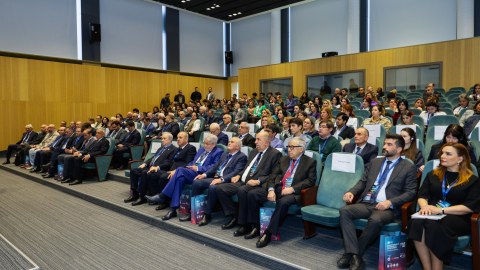 UNEC-də beynəlxalq elmi-praktiki konfrans&nbsp;başlayıb - FOTO
