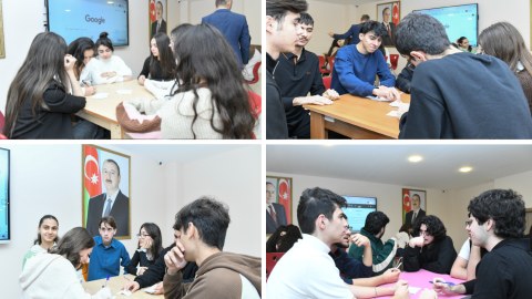 BMU tələbələri arasında Azərbaycan tarixi üzrə intellektual yarış - FOTO