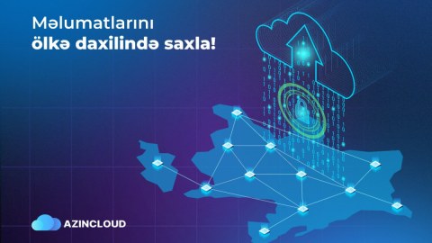 &ldquo;AZINCLOUD&rdquo; ilə məlumatlarını ölkə daxilində saxla