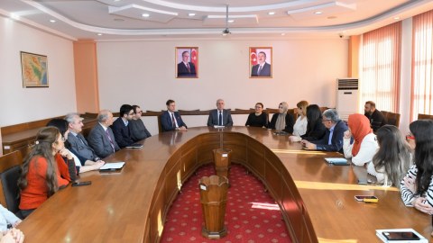 Türkiyəli professorlar BMU-da&nbsp;-&nbsp;FOTOLAR