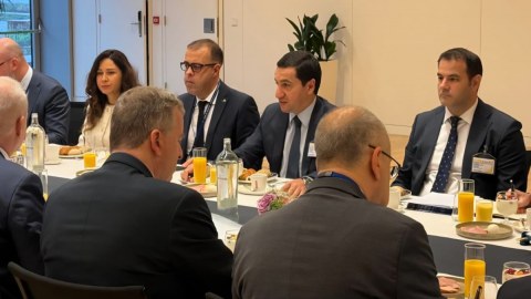 Hikmət Hacıyev&nbsp;Brüsseldə NATO nümayəndələrilə görüşdü