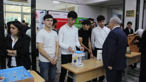 Kooperasiya Universitetində sərgi keçirilib - FOTOLAR