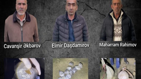Lerikdə narkokuryerlər saxlanıldı