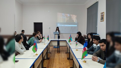 Gəncə Dövlət Universitetin elmi seminar keçirilib - FOTO