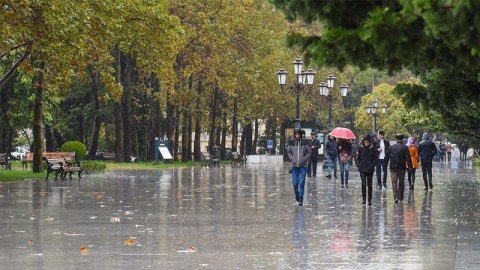Noyabrda yağıntılar normadan&nbsp;az olub