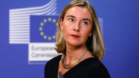 Federika Moqerini saxlanıldı
