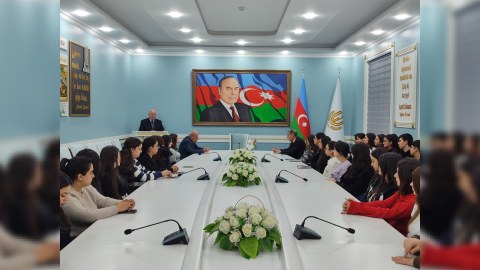 Gəncə Dövlət Universitetində&nbsp;&ldquo;Konstitusiya və Suverenlik İli&rdquo; - FOTO