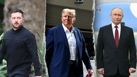 Tramp-Putin-Zelenski eyni masada - Nazir arzusunu açıqladı