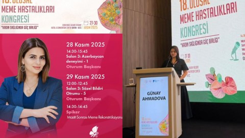 Referans Hayat Hospitalın həkimi beynəlxalq konfransda iştirak etdi - FOTO