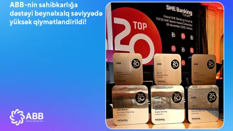 ABB Mərkəzi Asiyanın ən yaxşı banklarından oldu