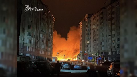 Rusiya Kiyevi bombaladı