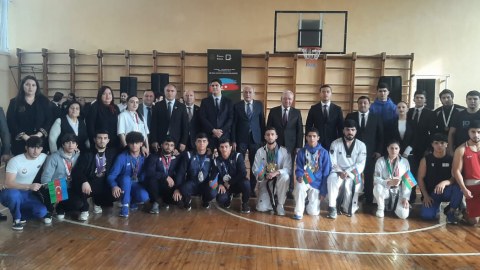 GDU-da idman turnirinin açılışı - FOTO