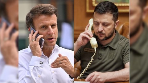 Makron Zelenski ilə telefonla DANIŞDI