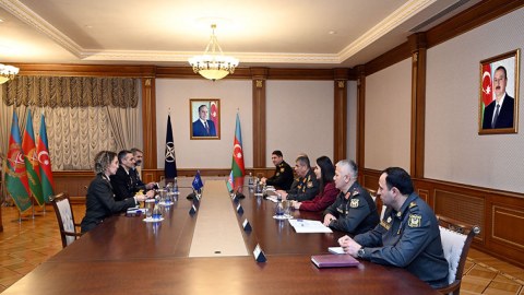 Azərbaycan&ndash;NATO əlaqələri müzakirə olundu