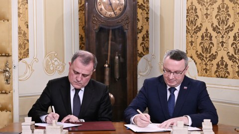 &nbsp;Azərbaycanla Slovakiya arasında beş sənəd imzalandı