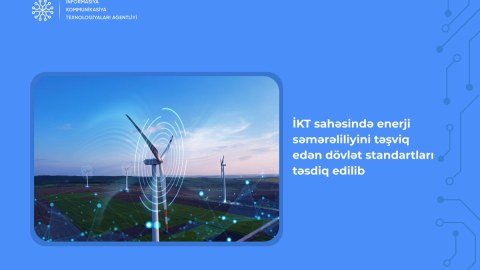 İKT sahəsində 4 yeni dövlət standartı qəbul edilib