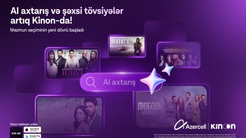 Azercell Kinon tətbiqini süni intellektlə gücləndirib