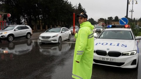 Polis gücləndirilmiş iş rejimində - GÖRÜNTÜLƏR