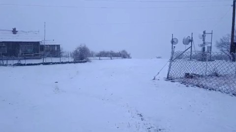 Naxçıvan ağ örpəyə büründü - GÖRÜNTÜ