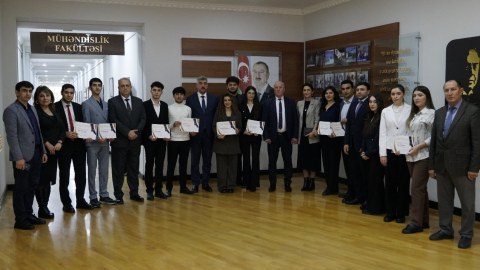 Sumqayıtın "Brend tələbə"ləri mükafatlandırıldı&nbsp;- FOTOLAR