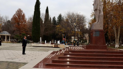 Samuxda Ulu öndərin əziz xatirəsi böyük ehtiramla yad edildi