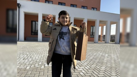 Horovluya köçən ailələrə açarlar&nbsp;təqdim olundu - FOTOLAR