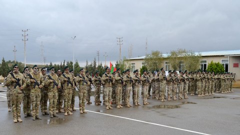 Xüsusi Təyinatlıların buraxılış mərasimi keçirilib - FOTO