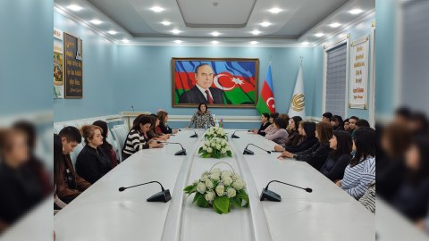 Həsən Əliyevin xatirəsinə həsr olunmuş dəyirmi masa - FOTO